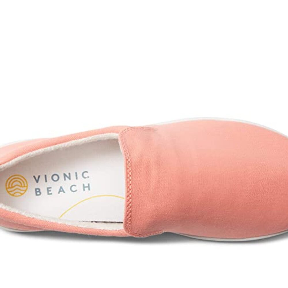 Vionic Beach Womens Marshall Canvas Laceless Slip-on Sneakers Size 11M - Picture 2 of 13